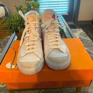 Size 10 Nike blazers (worn once!)